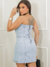Vestido Tomara que Caia Jeans Curto - comprar online