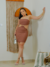 Vestido Curto Vazado - Japa Modas & Tricot