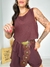 Vestido Macaquinho Babado regata duna elegante confortavel com forro - loja online