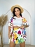 Conjunto Kimono e Shorts saia 2 peças Vicolinho