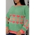 Blusa tricot coração neon manga longa - Japa Modas & Tricot