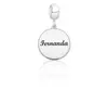 Berloque medalha personalizada