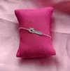Pulseira plaquinha com ursinho personalizada inf