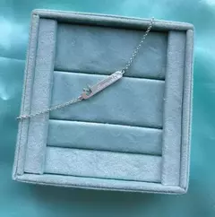 Pulseira chapinha coroa 3 pontas com nome gravado inf