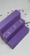 Pulseira lua e estrela