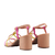 SANDALIA FEMININA RAMARIM 22-31202 SALTO BLOCO TIRA ELASTICO CASUAL CONFORTAVEL - loja online