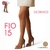MEIA CALÇA FEMININA SELENE DEDINHOS DE FORA FIO 15 9805.002 - comprar online