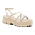 SANDALIA FEMININA RAMARIM TRATORADA FLATFLORM 23-38204 23-38205 na internet