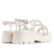 SANDALIA FEMININA RAMARIM 2438203 FLATFORM TRATORADA - comprar online