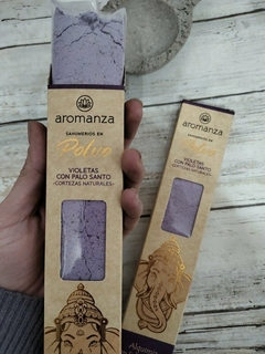 SAHUMERIO EN POLVO AROMANZA en internet