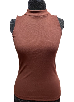 Blusa regata gola alta