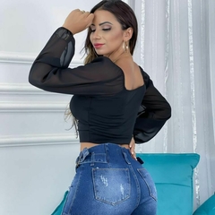 Cropped Juliette na internet