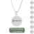 Colar Personalizado Medalha Madrinha Casamento Prata 8 Peças