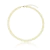 COLAR FOLHINHAS BANHADO A OURO - comprar online