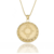RELICÁRIO PERSONALIZADO - DELICATE MIRROR DOURADO