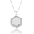 RELICÁRIO PERSONALIZADO - HEXAGONAL