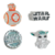 BERLOQUE COLEÇÃO STAR WARS VIVARA PANDORA 925