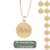Colar Personalizado Medalha Madrinha Casamento ouro 10 Peças