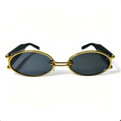 Oval dorado+negro - comprar online