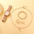 Conjunto de 6 peças de relógio de luxo feminino ... - loja online