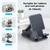 Suporte para celular, desktop, preguiçoso, cabeceira universal, suporte universal, dobrável e lançamento, ajuste telescópico multifuncional - loja online