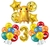 Decorações de Aniversário Pokémon Pikachu Balões Pratos De Mesa Guardanapo Banner Pano De Fundo Decoração Para Meninos Crianças Artigos De Festa...