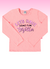 CONJUNTO BLUSA MANGA LONGA E LEGGING COM BRILHO INFANTIL MENINA - MARLAN - Cometa Pink Blue