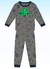 Pijama Longo Infantil Menino com Estampa Brilha no Escuro Branco - Brandili - comprar online