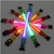 Recarregável LED coleira de cão brilhante