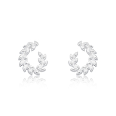 Brinco de Prata Ramo Liso - comprar online