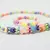 Conjunto Pulseira e Colar Infantil Colorido Com Miçangas - comprar online