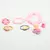 Kit Acessórios Infantil Colar Pulseira Anel e Elástico de Ca - comprar online