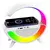 Luminária G Speaker RGB Bluetooth Carregador Indução Relógio - comprar online