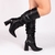 Bota Franzida Feminina - Flor de Salto