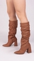 Bota Franzida Feminina - Flor de Salto