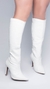Bota Bico Fino Feminina - Flor de Salto