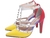 Sapato Scarpin﻿ -Multi Collor
