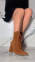 Bota Bico fino Camurça - comprar online