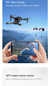drone Avião Brinquedo, Câmera Dupla, Cabeça Grande Angular, Quadcopte - comprar online