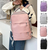 Mochila de viagem impermeável de grande capacidade para mulheres, mochila casua - loja online