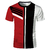 Camiseta grande, estampada em 3D masculina. - loja online