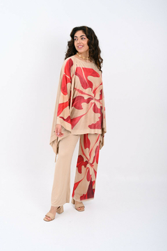 Ruana Gamuza Arena - tienda online