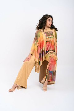 Ruana Gamuza Amarilla - comprar online