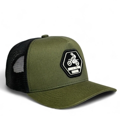 Boné Verde militar Loucos Por Trilha