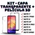 Kit Capa Transparente + Pelicula Vidro 3D para Xiaomi Note7, 7pro/ Note8, 8T, 8 Pro/ Note9, 9s, 9Pro
