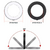 Ring Light Colorido Rgb 16cm Tripé Mesa Iluminador Luz Led - comprar online