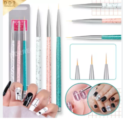 PINCEL LINNER KIT POR 3 UNIDADES