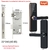 Tuya WiFi Electronic Smart Door Lock, Impressão digital biométrica, Smart Card - comprar online