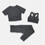 Conjunto feminino para academia - electromax