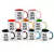 Caneca interior e alça colorida personalizada - comprar online